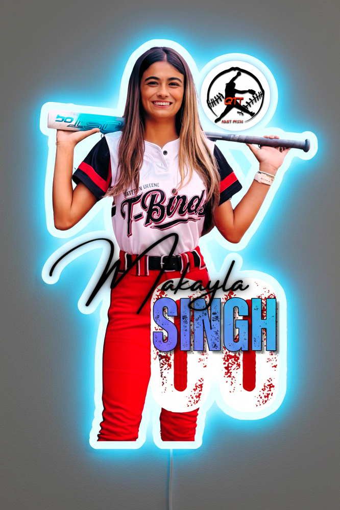 LED Backlit Sports Sign Example 4